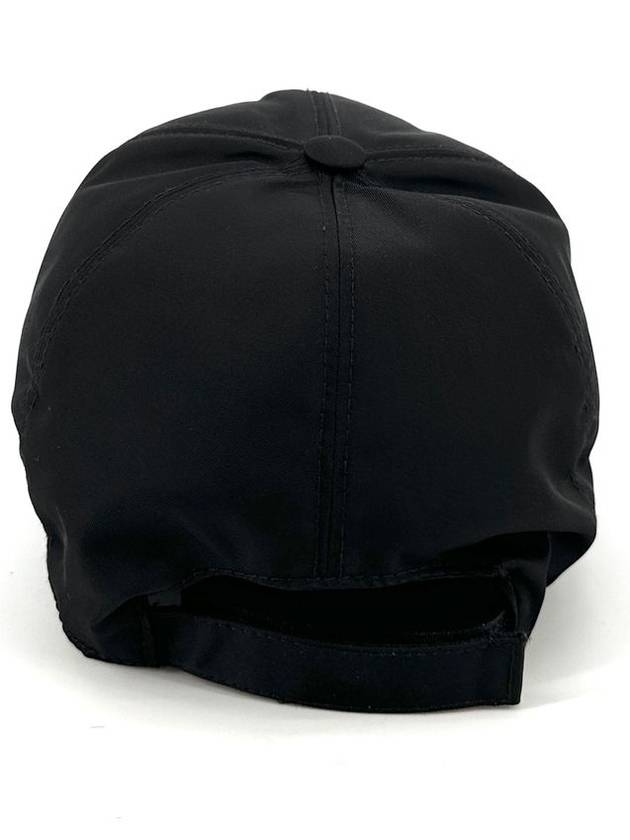 Triangular logo re nylon ball cap hat - PRADA - BALAAN 5