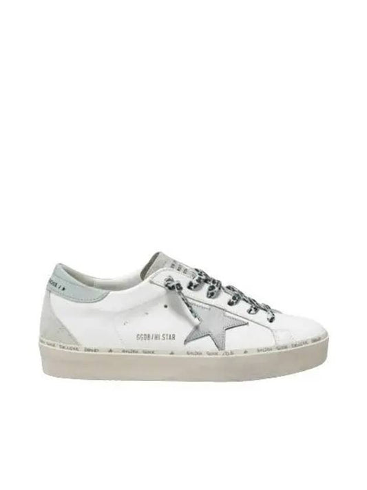 Hi Star Suede Low Top Sneakers Grey White - GOLDEN GOOSE - BALAAN 2