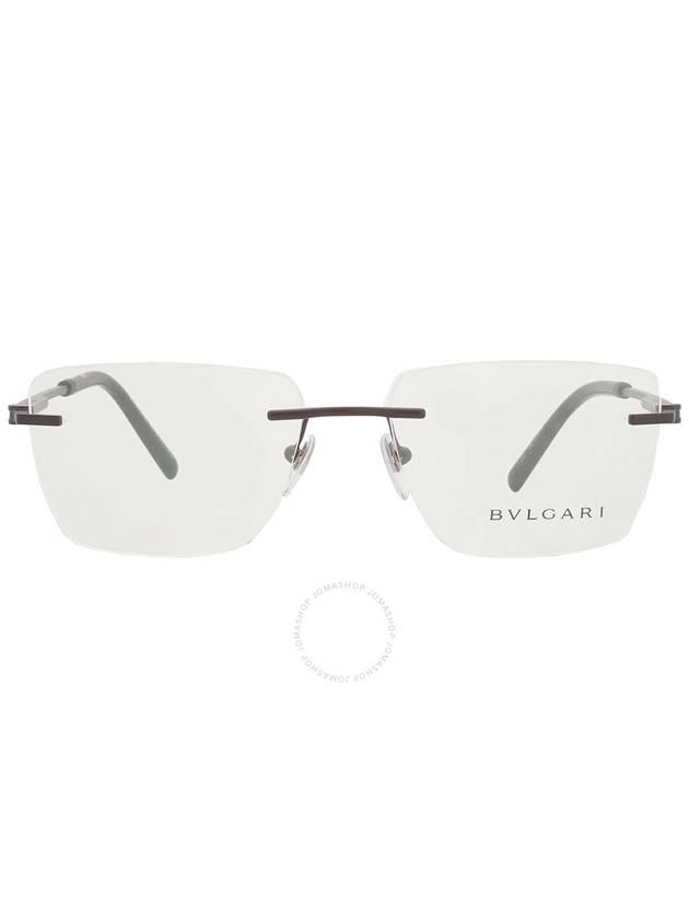 Bvlgari Demo Rectangular Men's Eyeglasses BV1122 128 57 - BVLGARI - BALAAN 1