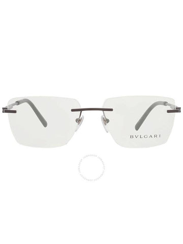 Bvlgari Demo Rectangular Men's Eyeglasses BV1122 128 57 - BVLGARI - BALAAN 1