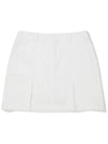 Slit A line skirt OFF WHITE WOMAN - MALBON GOLF - BALAAN 1