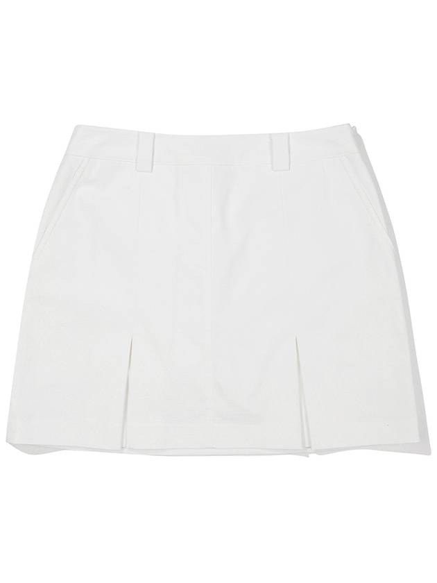 Slit A line skirt OFF WHITE WOMAN - MALBON GOLF - BALAAN 1