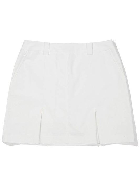 Slit A line skirt OFF WHITE WOMAN - MALBON GOLF - BALAAN 1