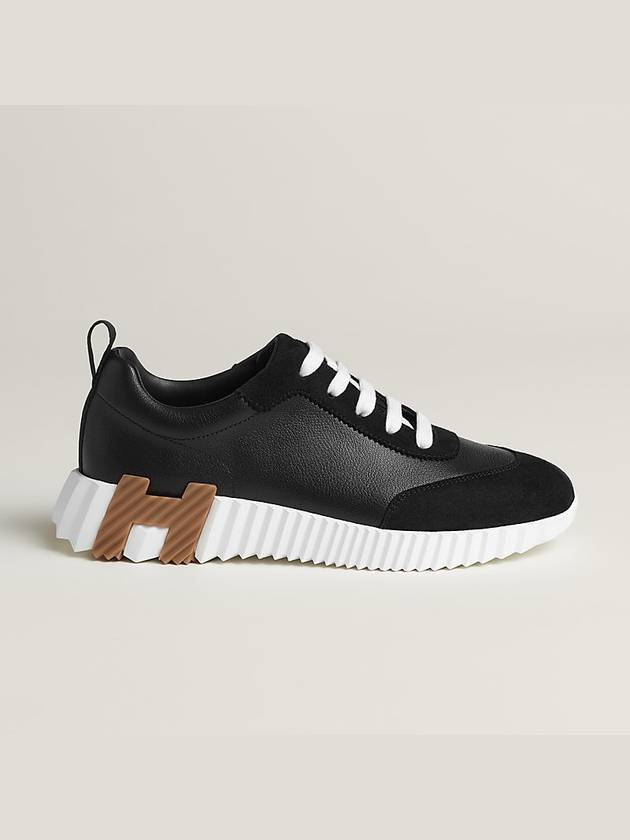 Bouncing Low Top Sneakers Noir - HERMES - BALAAN 7