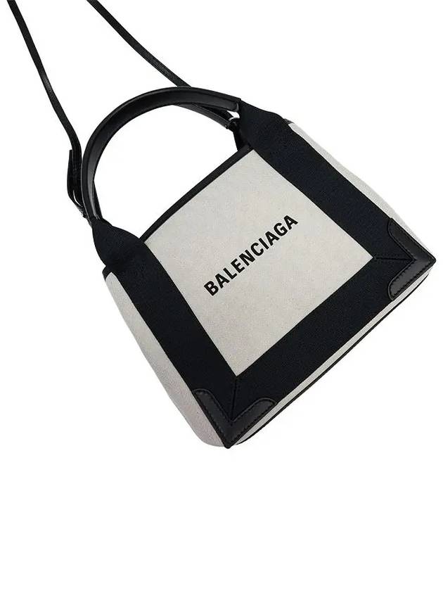 Cabas XS Tote Bag Black Beige - BALENCIAGA - BALAAN 7