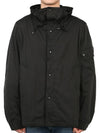 Polyester Blend Jacket Black - TEN C - BALAAN 4