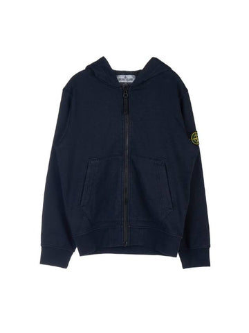 Kids Wappen Patch Hooded Jacket Navy - STONE ISLAND - BALAAN 1