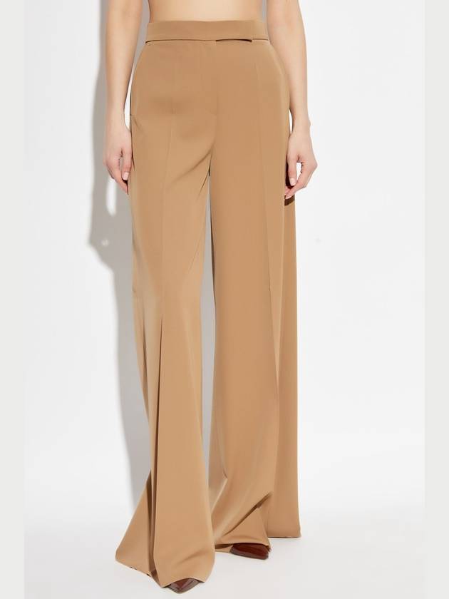 Max Mara Pleated Trousers Ninfa, Women's, Brown - MAX MARA - BALAAN 3