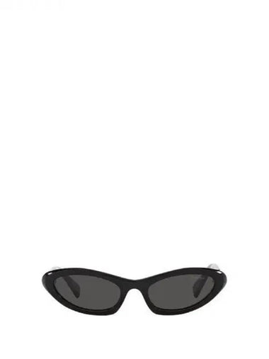 Metal logo temple cat eye sunglasses - MIU MIU - BALAAN 1