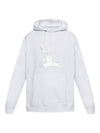 Cupid Print Cotton Hood White - BURBERRY - BALAAN 1