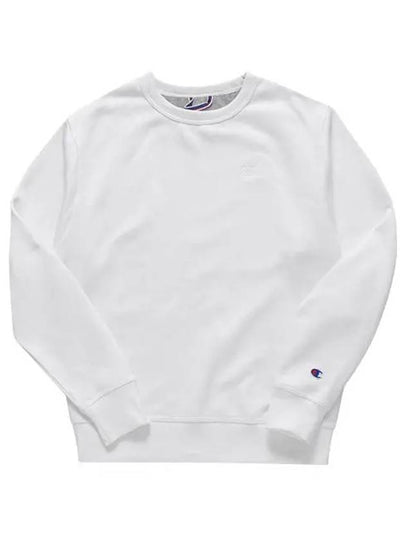 Powerblend C Logo Sweatshirt White - CHAMPION - BALAAN 2