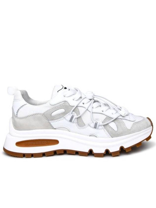 Run DS low-top sneakers white - DSQUARED2 - BALAAN.