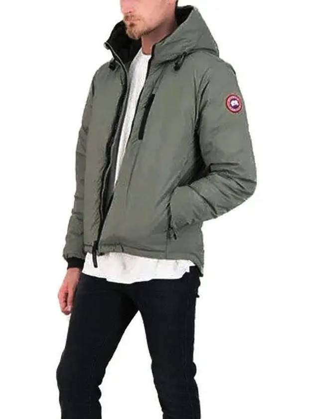 Men s Padding LODGE Hooded down Jacket with matt finish - CANADA GOOSE - BALAAN 5