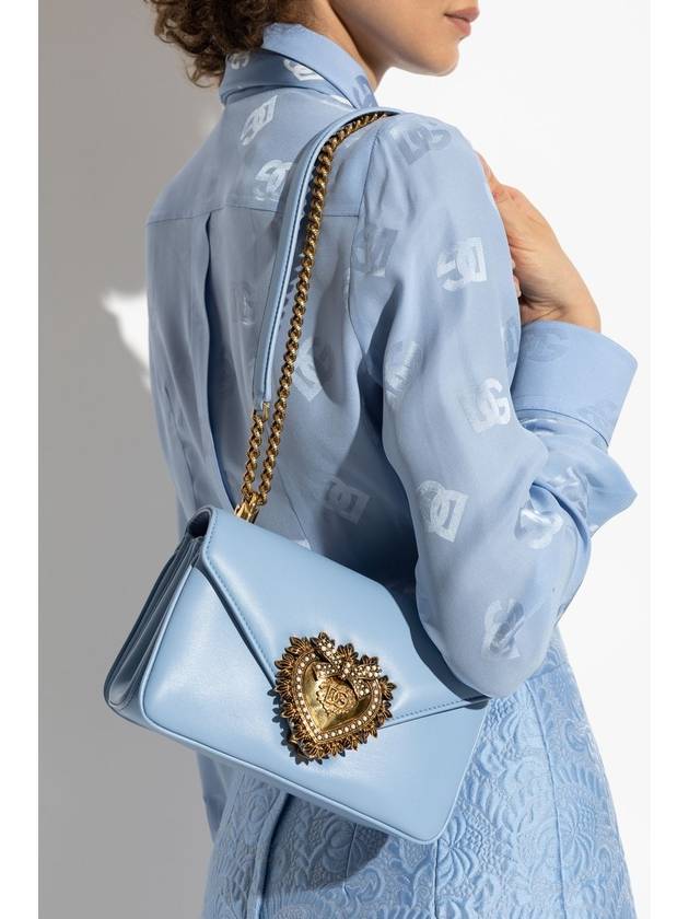 Dolce & Gabbana Shoulder Bag Devotion, Women's, Blue - DOLCE&GABBANA - BALAAN 2