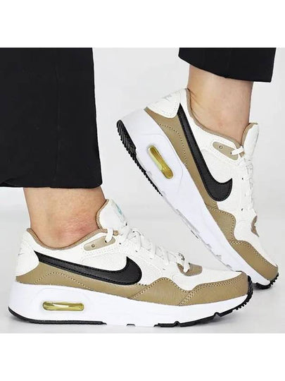 Air Max SC Running Low Top Sneakers White Khaki - NIKE - BALAAN 2