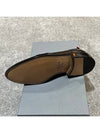 Men's Vitello Flexible Leather Sole Soft Penny Loafer Black - THOM BROWNE - BALAAN 7