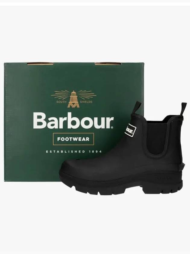 Nimbus Ankle Rain Boots Black - BARBOUR - BALAAN 4