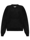 Crew Neck Wool Blend Knit Top Black - MAISON MARGIELA - BALAAN 2