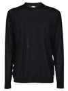 SWG Merino Sweatshirt Black - CP COMPANY - BALAAN 1