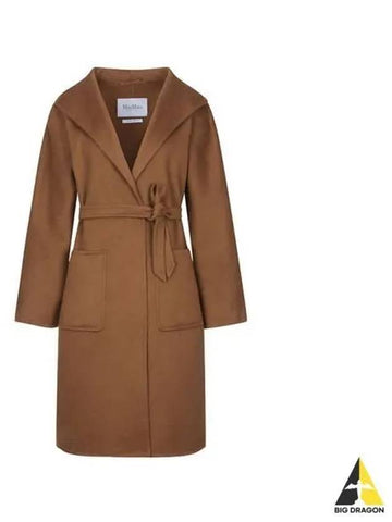 Lilia cashmere long coat brown 10160229 - MAX MARA - BALAAN 1