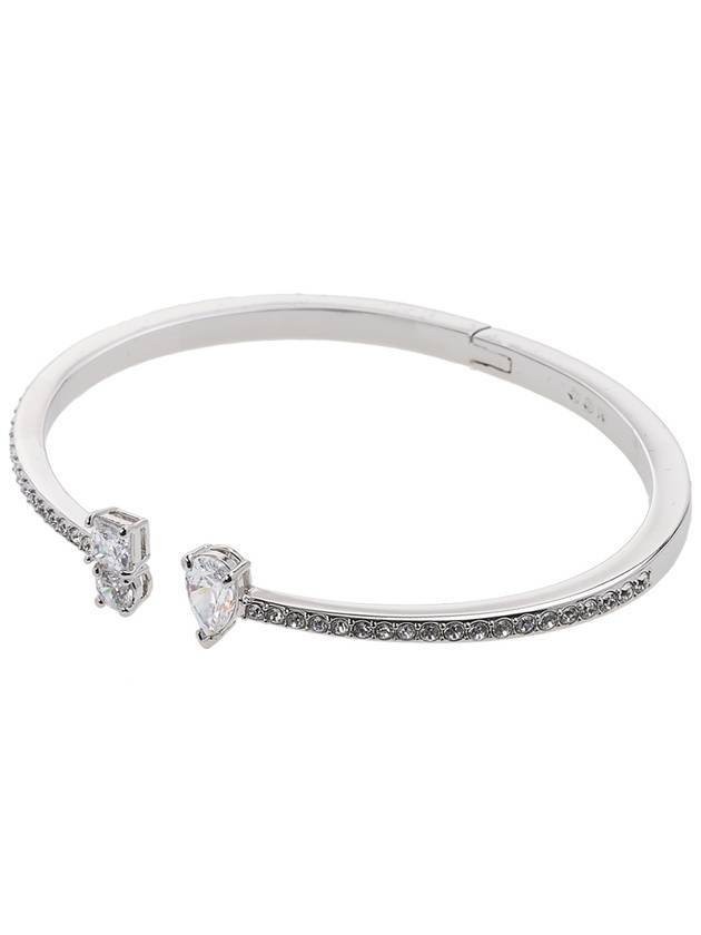 Mesmera Crystal Cuff Bracelet Silver - SWAROVSKI - BALAAN 1