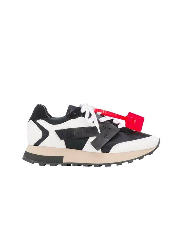 Arrow HG Runner Low Top Sneakers Black White - OFF WHITE - BALAAN 1