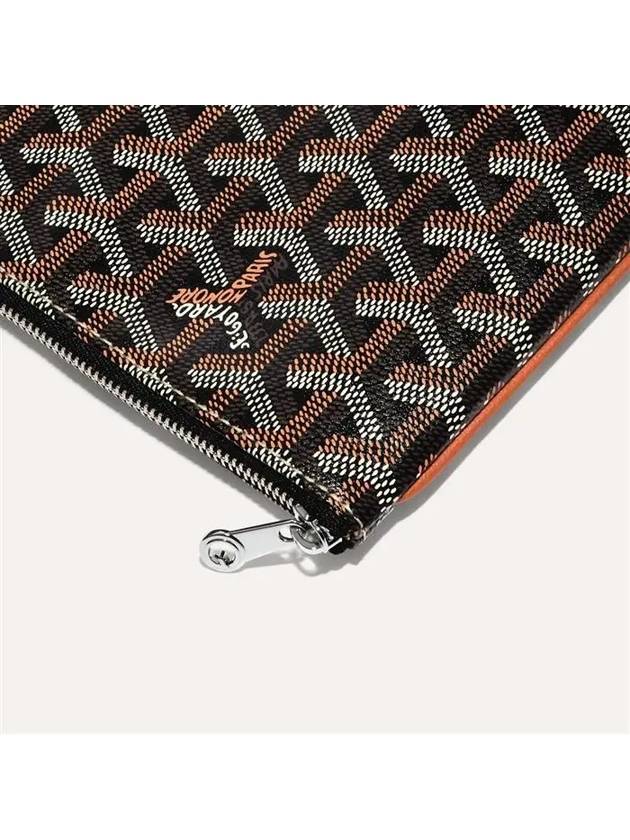 Senna MM Clutch Bag Black Tan - GOYARD - BALAAN 4