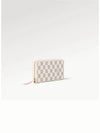 Clemence Damier Azur Long Wallet Beige - LOUIS VUITTON - BALAAN 3