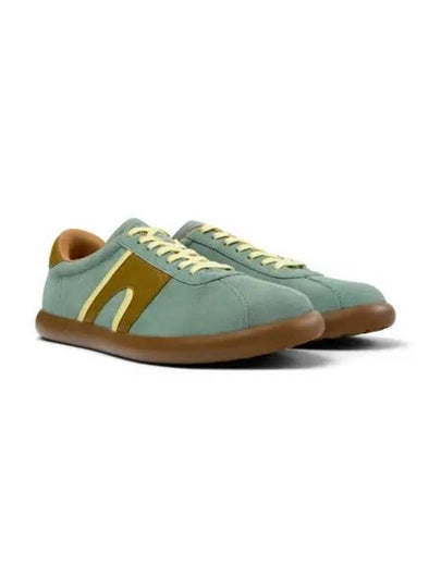 Pelotas Soller Nubuck Leather Low Top Sneakers Blue - CAMPER - BALAAN 2