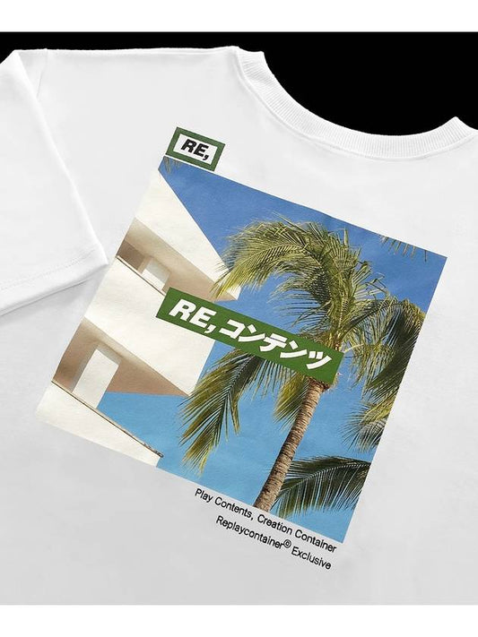 RE square campaign half tee green - REPLAYCONTAINER - BALAAN 1