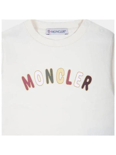 Moncler Baby Logo Long Sleeve T shirt - MONCLER - BALAAN 2