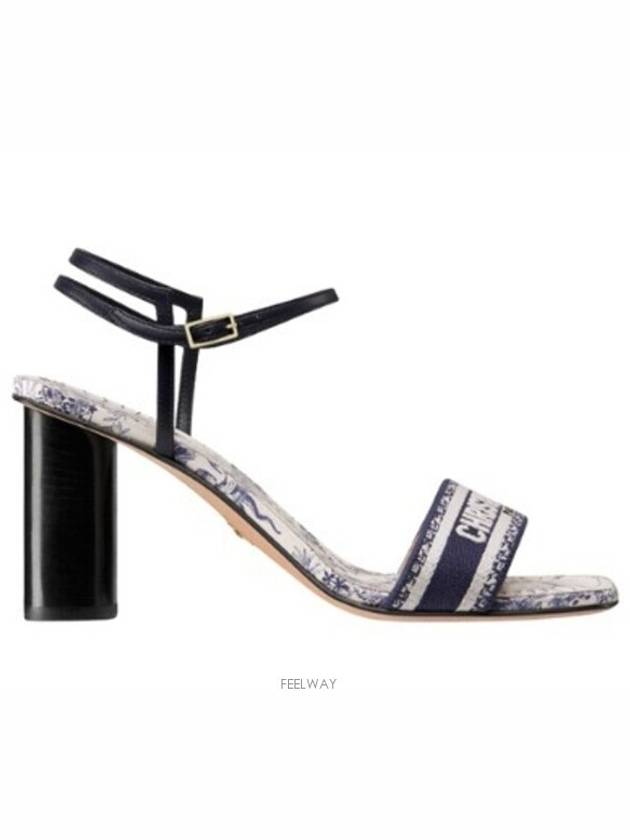 Dway Sandal Heels Blue White - DIOR - BALAAN 4