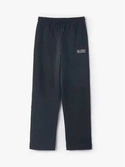 Women's Software Logo Track Pants Black - GANNI - BALAAN 2