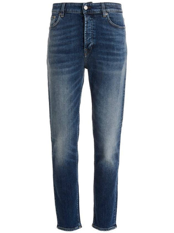 DRAKE Blue Washed Denim - DEPARTMENT 5 - BALAAN 1