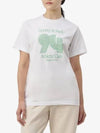 94 Athletic Club Cotton Short Sleeve T-Shirt White - SPORTY & RICH - BALAAN 2