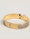 Clic H Bracelet Gold Marron Glace - HERMES - BALAAN 4