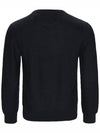 Embroidery Logo Crew Neck Knit Top Black - POLO RALPH LAUREN - BALAAN 4