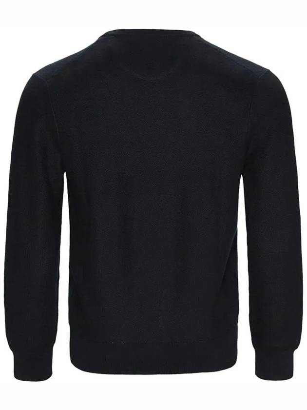 Embroidery Logo Crew Neck Knit Top Black - POLO RALPH LAUREN - BALAAN 4