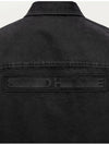 Logo Cotton Denim Jacket Black - SOLID HOMME - BALAAN 11