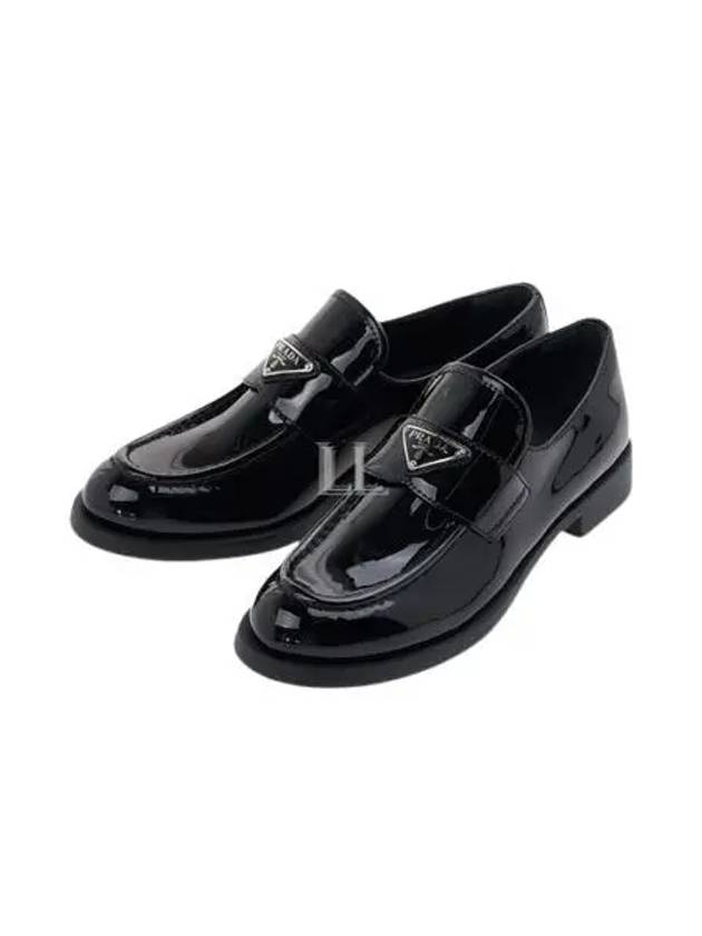 Patent Leather Loafers Black - PRADA - BALAAN 2