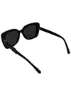 Lettering Cat Eye Sunglasses CH5422B C501T8 A71353 Black Logo - CHANEL - BALAAN 7