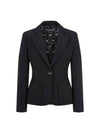 Women s Easy No Cheat One Button Jacket Black 270381 - EMPORIO ARMANI - BALAAN 1