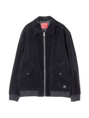 Badam Bomber Jacket Black - HUGO BOSS - BALAAN 1