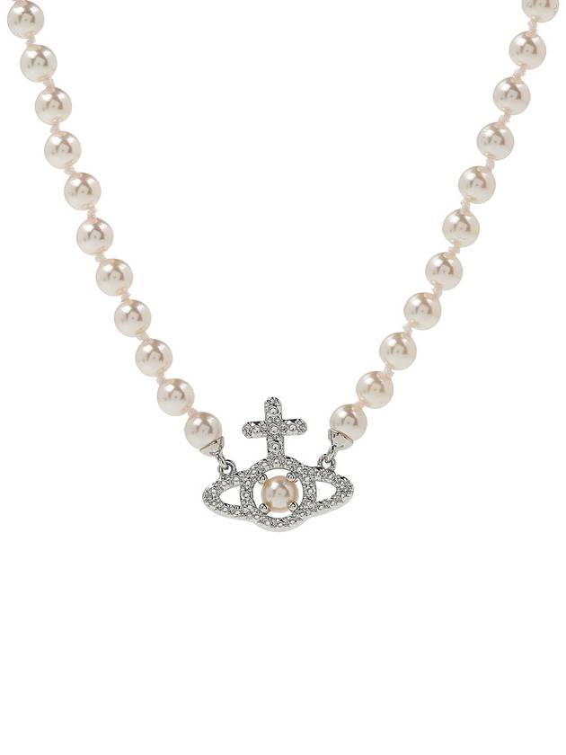 Women's Olympia Pearl Necklace Silver - VIVIENNE WESTWOOD - BALAAN 5