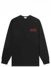 Logo Print Sweatshirt Black - ALEXANDER MCQUEEN - BALAAN 2