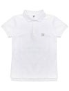 Slim collar short sleeve PK t-shirt white - BUTTONPLAY - BALAAN 1