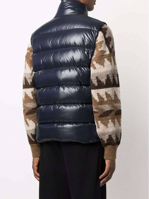 Tibb Down Vest Dark Blue - MONCLER - BALAAN 6