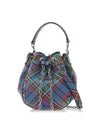 Chrissy Chain Medium Bucket Bag Mac Andy Tartan - VIVIENNE WESTWOOD - BALAAN 2