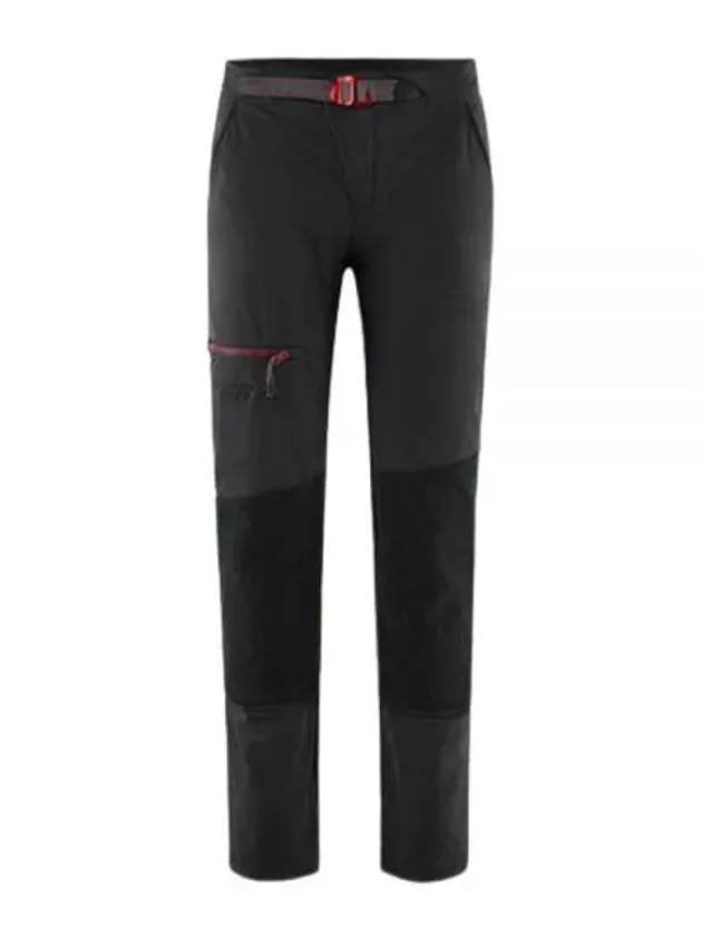 Women's Mithril 3.0 Wind Stretch Straight Pants Raven - KLATTERMUSEN - BALAAN 1