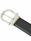 Ferragamo Men's Gancini Doublesided Belt 67 9781 NERO HICKORY 0675140 - SALVATORE FERRAGAMO - BALAAN 6